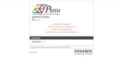 Desktop Screenshot of internal.support.pomeroy.com